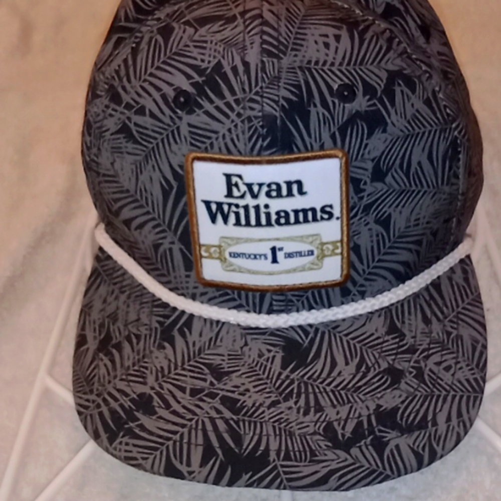 Even Williams hemp themed baseball cap one size fits all.